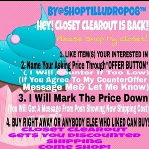 SHOP! CLEAROUT ENDS 8/17/25 @11:59Pm PDT